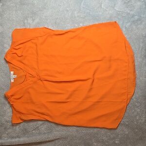 NWOT Orange Tank Blouse